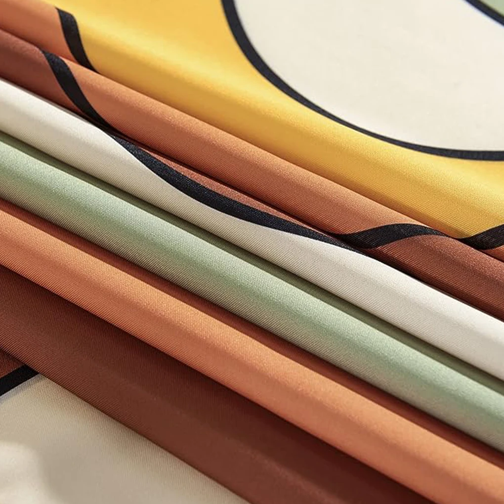 ستارة دش غير من خلال - طلاء مقاوم للماء، سميك للغاية، نسيج ناعم، مصنوع من البوليستر، 150 × 180 سم