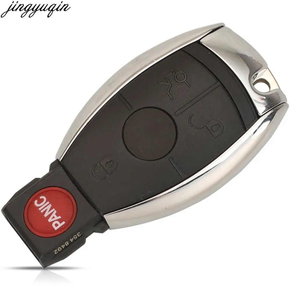 

Jingyuqin 5pcs Remote Key Shell For Mercedes Benz W203 W204 W210 AMG BGA NEC B C E G R CL CLA CLK CLS GL M S SL SLK CLASS 2/3/4B