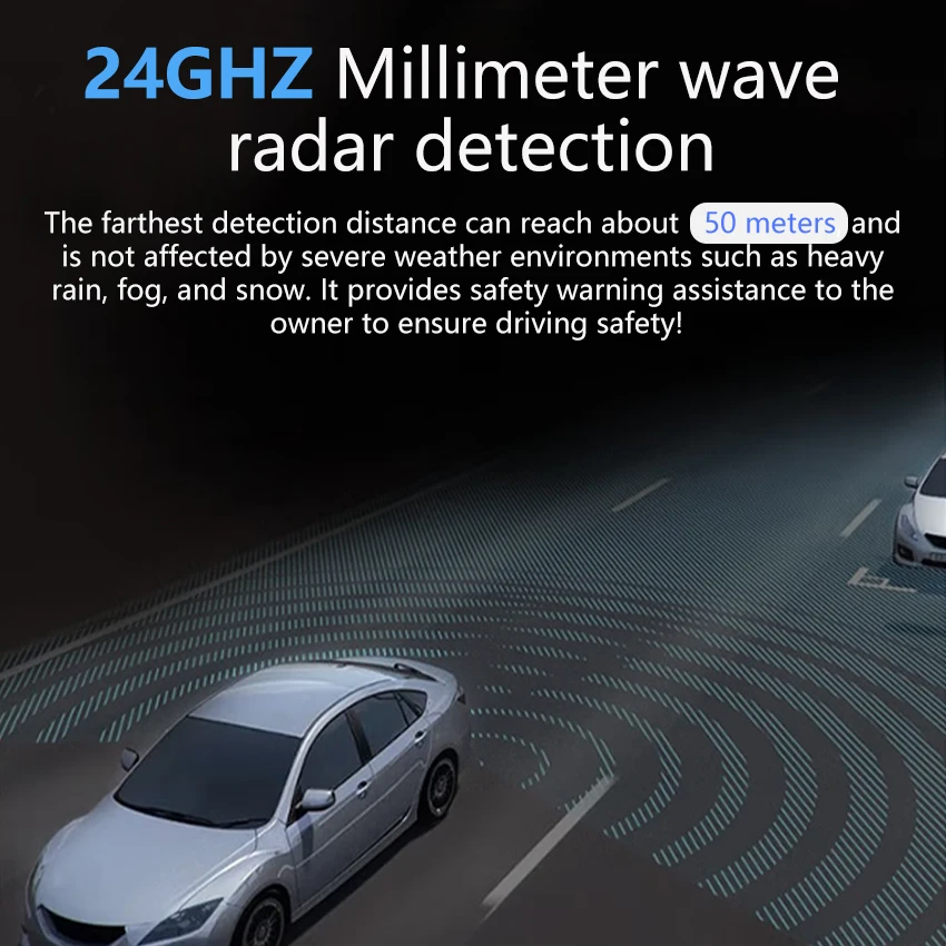 Автомобильная система обнаружения слепых зон BSD BSM BSA, микроволновый датчик 24 ГГц, зеркальный свет, сигнализация для Porsche Taycan 911 2019–20251