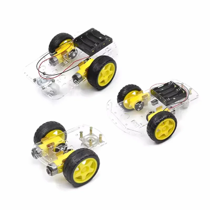 Picture 5: DIY Avoidance tracking Motor Smart Robot Car Chassis Kit Speed Encoder Battery Box2WD Ultrasonic module ForArduino ForUNO R3 kit