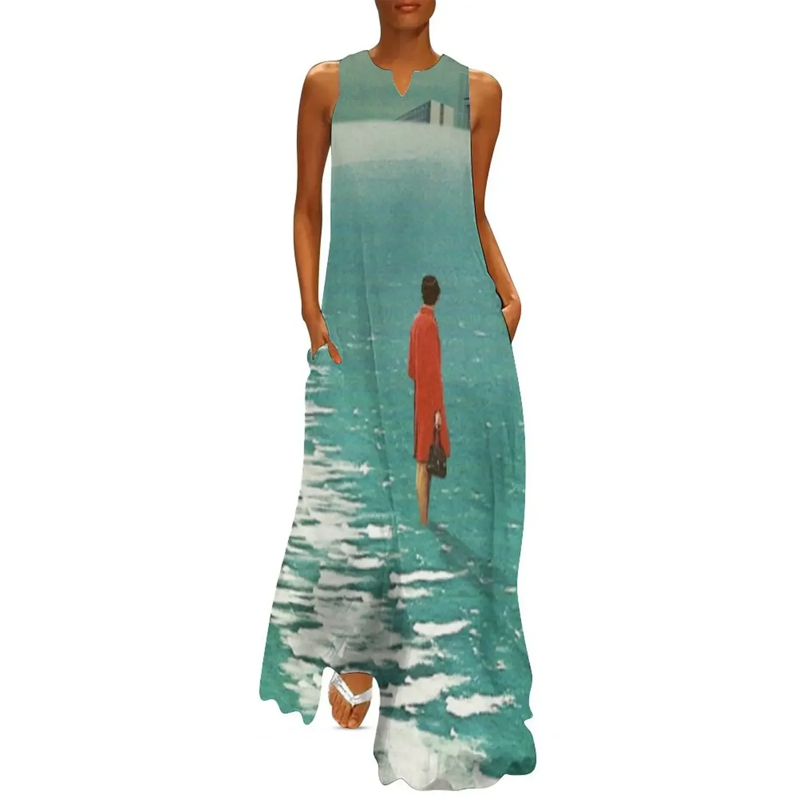 

Waiting For The Cities To Fade Out Long Dress dress woman ladies dresses special occasions girls