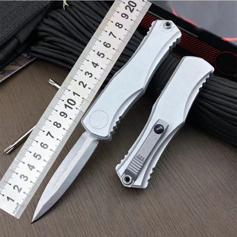 MT UT85 Pocket Knife D2 Blade Aluminum Alloy Handles Outdoor Tactical Survival EDC Tools