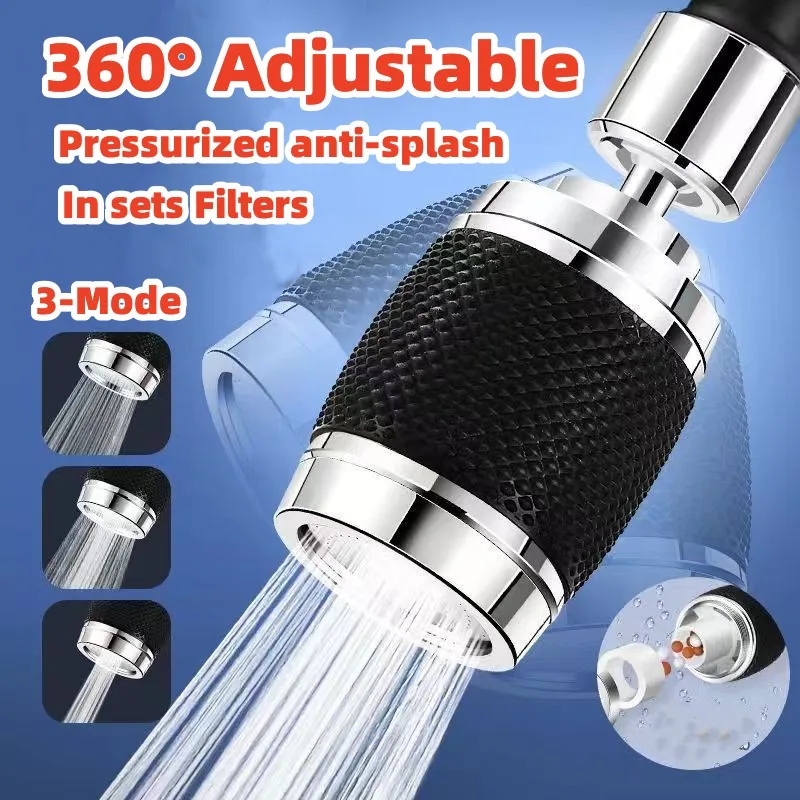 

Universal Faucet 360 Degree Rotating Tap Filter 3 Mode TipFaucet Anti-Splash Shower Sprayer Faucet Extender Kitchen Supplies
