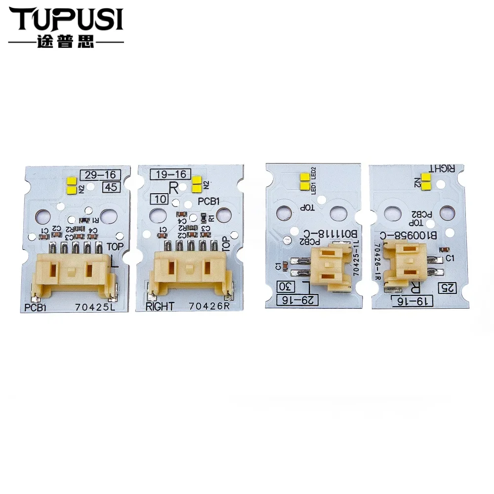 Placas LED DLR olho de anjo amarelo para BMW Série 3 F34 GT 2015 2016 2017 2018 2019 Luz de circulação diurna 63117470425 63117470426