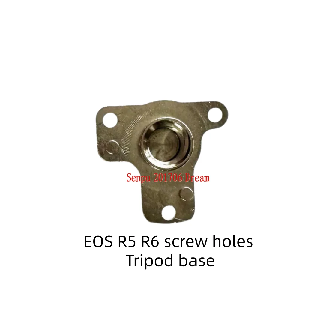 For Canon EOS R5 R6 Tripod Mount Base Nut Bottom Screw Hole Quick Release Plate Screw Camera Repair Replacement Spare Part