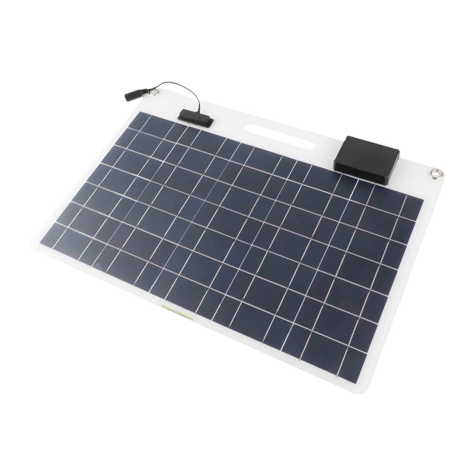Solar Panel Battery Charger 100W Monocrystalline Silicon 12V 24V Dual USB 100A Controller with Power Level Display