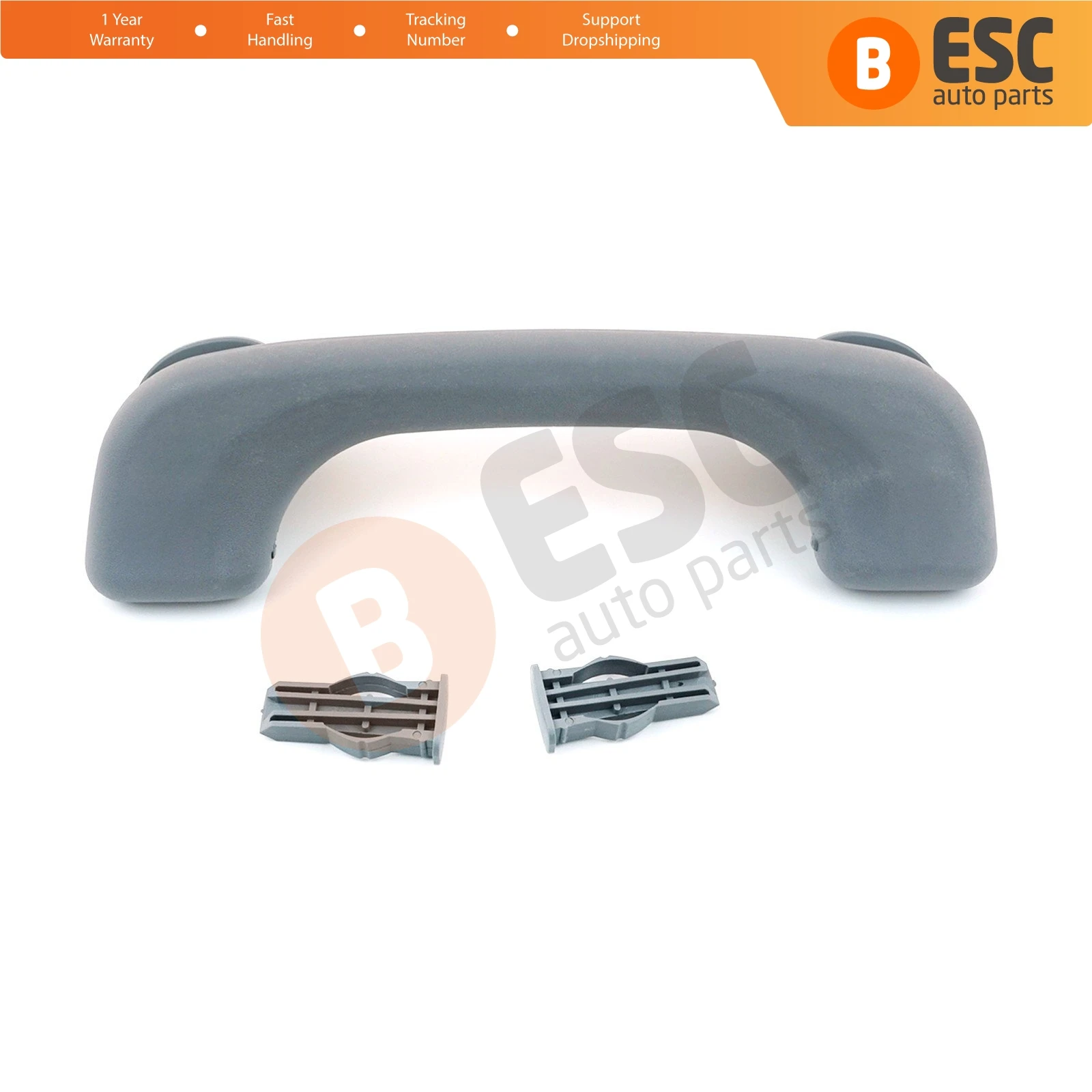 

ESC Auto Parts EDP796 Interior Roof Grab Handle Gray 8200174109 for Renault Megane Scenic MK2 Clio MK3 Ship From Turkey