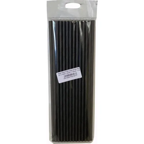 1001 paper Straws 6 mm Diameter 19,5 cm Size 25 Pack Black