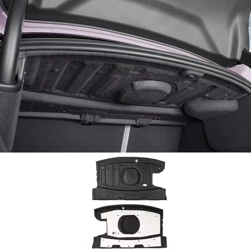 

Для Xiaomi SU7 2025 2026, звукоизоляционный хлопковый багажник, обновленная внутренняя подкладка, амортизирующая и шумопоглощающая крышка, аксессуары