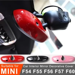 Car Interior Mirror Modification Cover For MINI Cooper S JCW F54 F55 F56 F57 F60 Car Interior Decoration Sticker Accessories