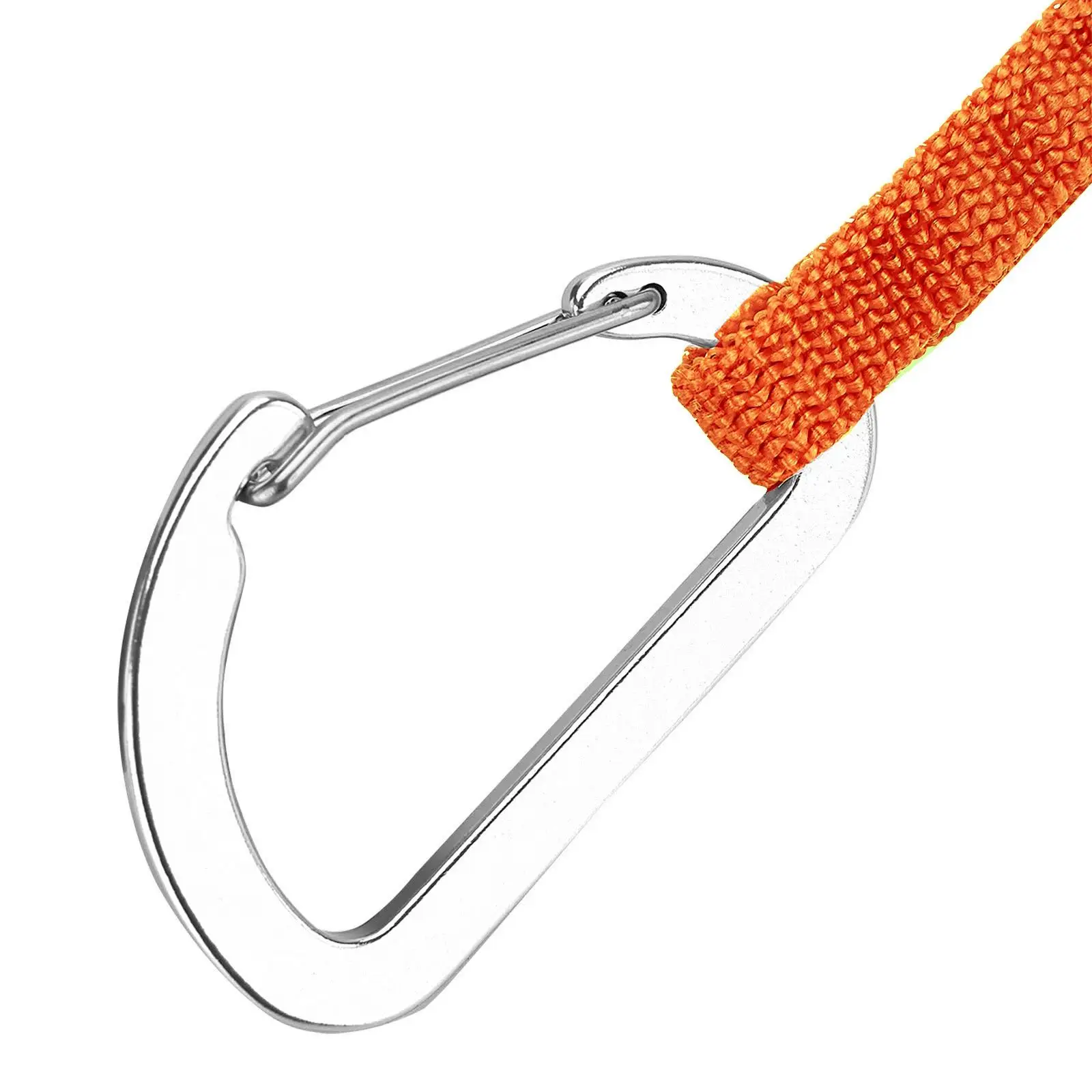 Stretchable Nylon Boat Paddle Leash Secure Keeper Lanyard Cord Kayaking Accessories for Fishing Canoeing
