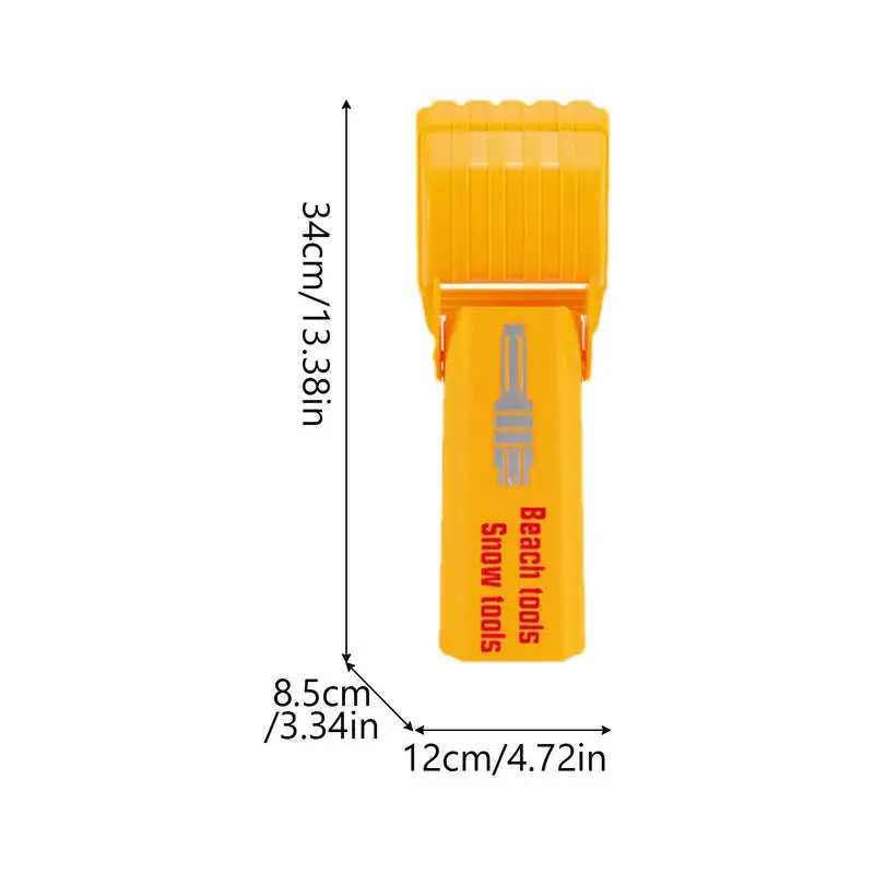 Экскаватор, ручной экскаватор, рычаг для рытья, Пляжная игрушка, рычаг для рытья снега 2024, большой размер для тренировок, способность к
