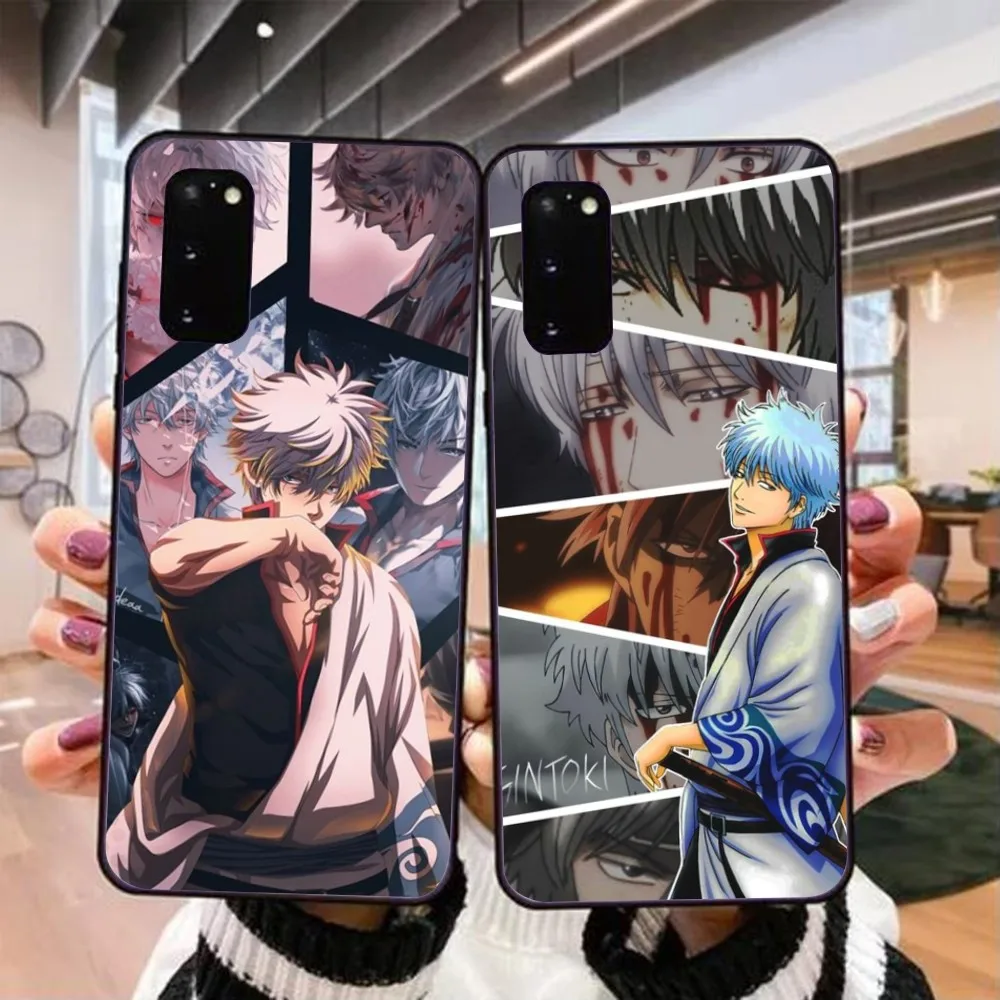 Sakata Kintoki Mobile Cell Phone Case for Realme GT 2 9i 8i 7i Pro X50 X2 C35 C21 C20 C11 C3 Black Soft Phone Cover Funda