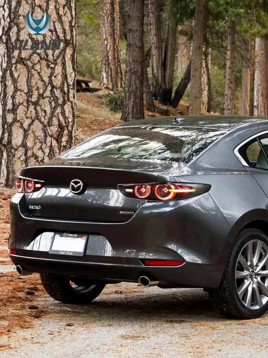 19-22 Mazda3 Axela 4e generatie (BP) Sedan Vland LED-achterlichten met dynamische welkomstverlichting - afbeelding 2
