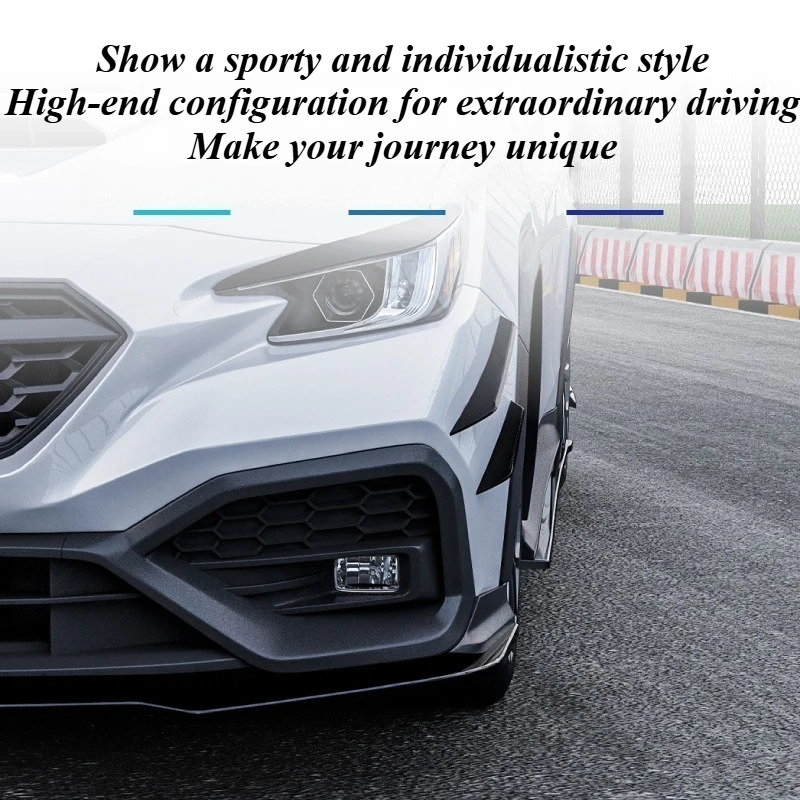 لسوبارو WRX STI VB 2022 + المصد الأمامي الجانبي Canard شخصية ملصق مائي تعديل تركيب خالي من الأثر تحسين الصف