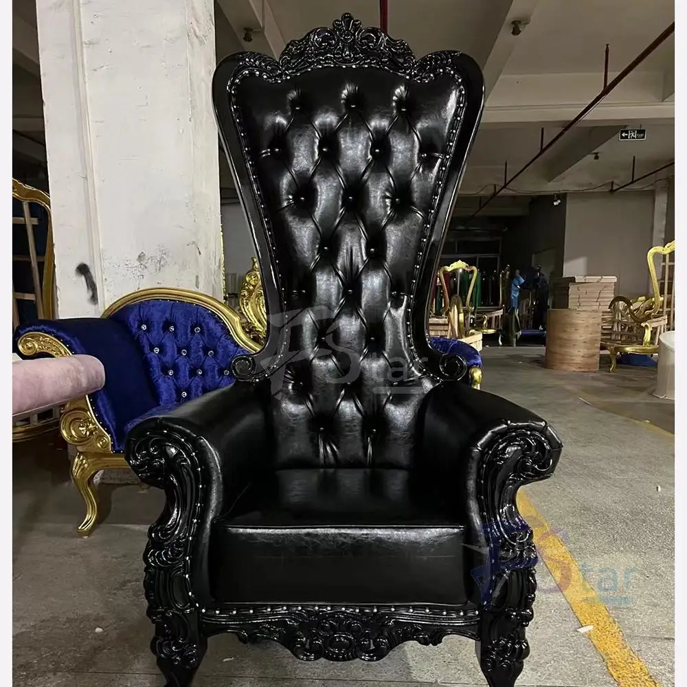 2pcs Wholesale Hotel Event Furniture Royal Set Dinning Sitting Room Chairs