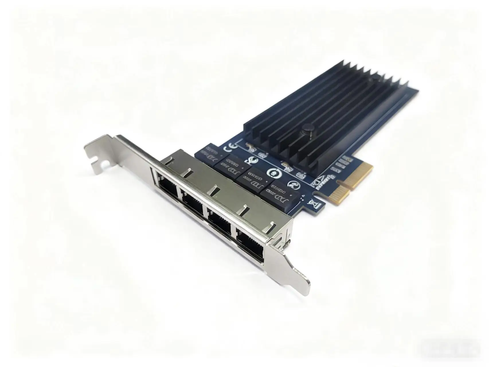Intel I226 Chips 4 Port 2.5G RJ45 Network Adapter PCIe PCI Express Quad Port 100/1000M/2500Mbp Gigabit Ethernet Network Lan Card
