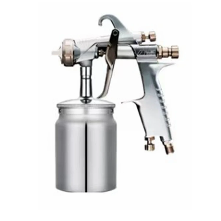 Wood Painting Spray Gun, HVLP Spraying Machine with 1L Cup, Furniture Finishing Tool