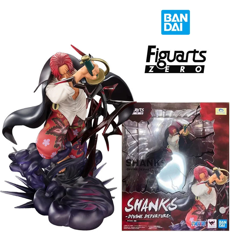 Bandai Figuarts Zero Extra Battle Shanks Divine Departure One Piece 20Cm Anime Original Action Figure Model Toy Gift Collection