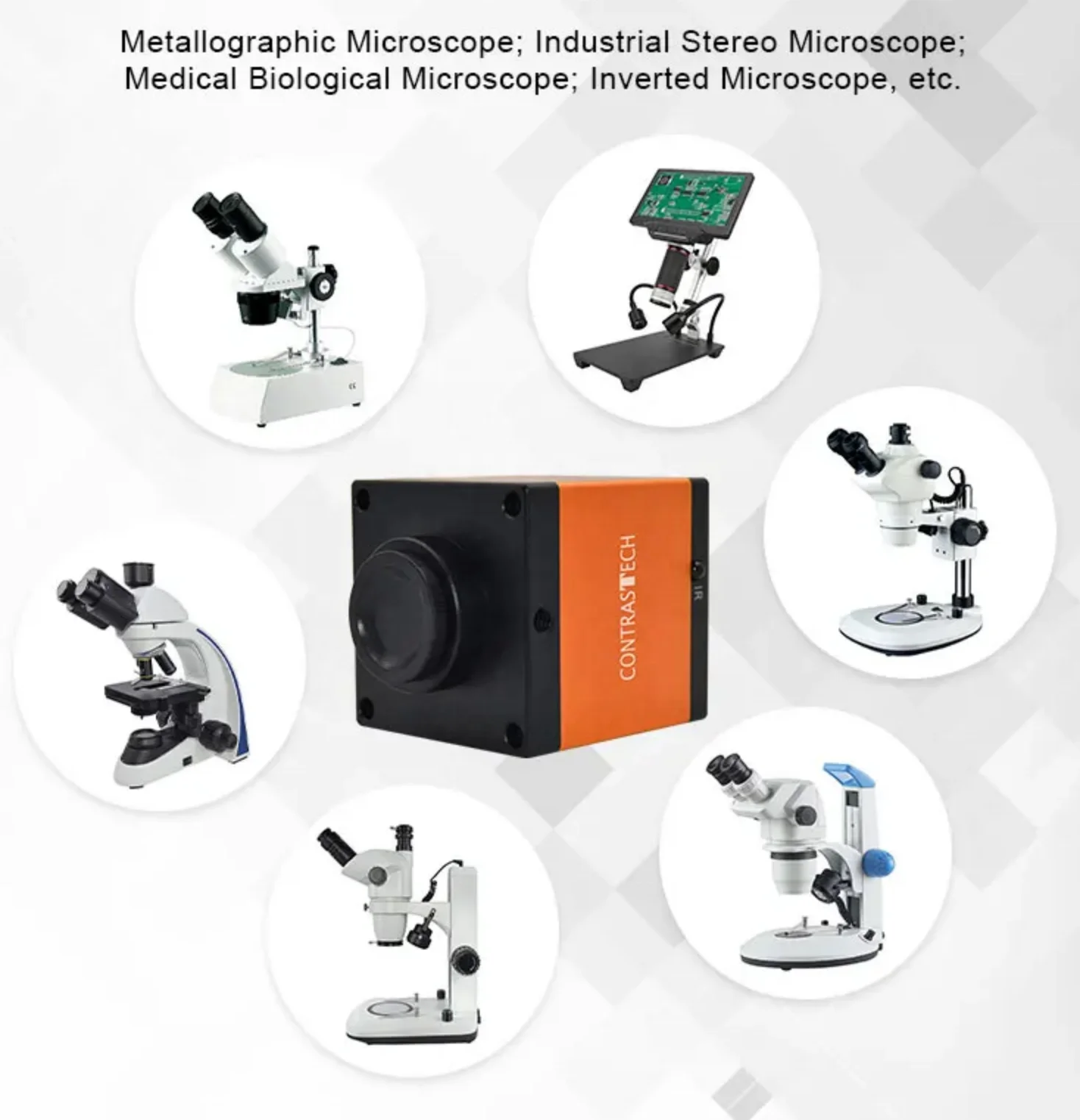New VisionDatum Nep-HD180-M Machine Vision Camera 2MP 4k Microscope Camera CS C Mount HMDI Digital Camera
