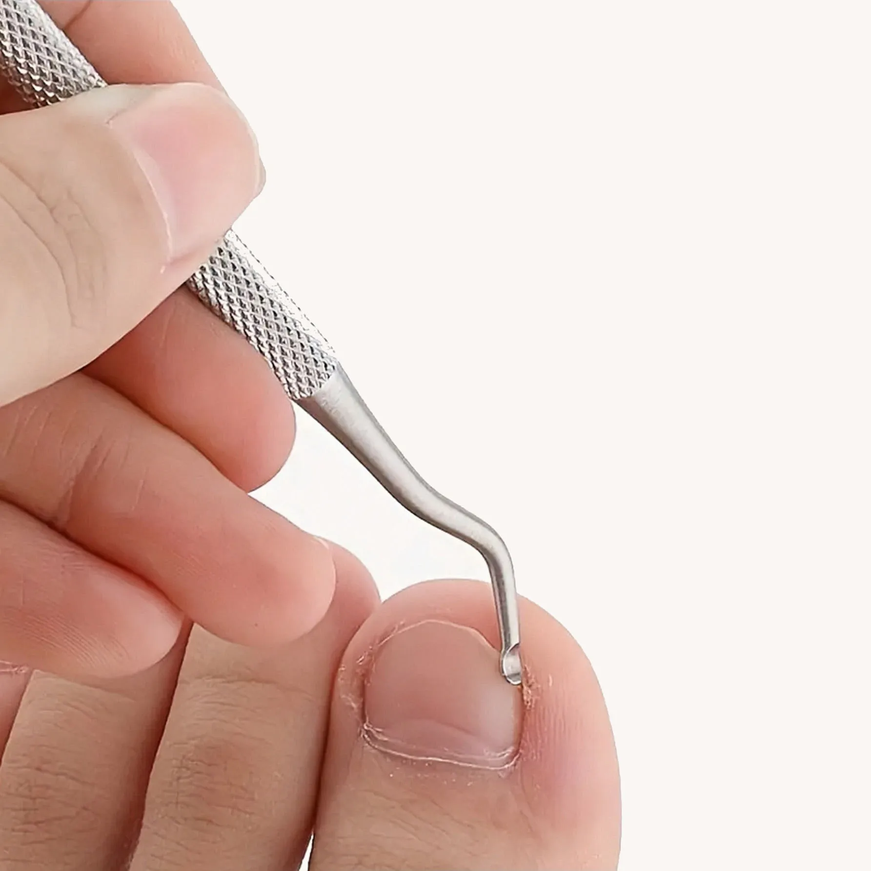 4Pcs/Set Stainless Steel Toenail Trim Kit, Foot Scraper Foot Nail Care Double Sided Pedicure Nail File, Callus Remover For Clean