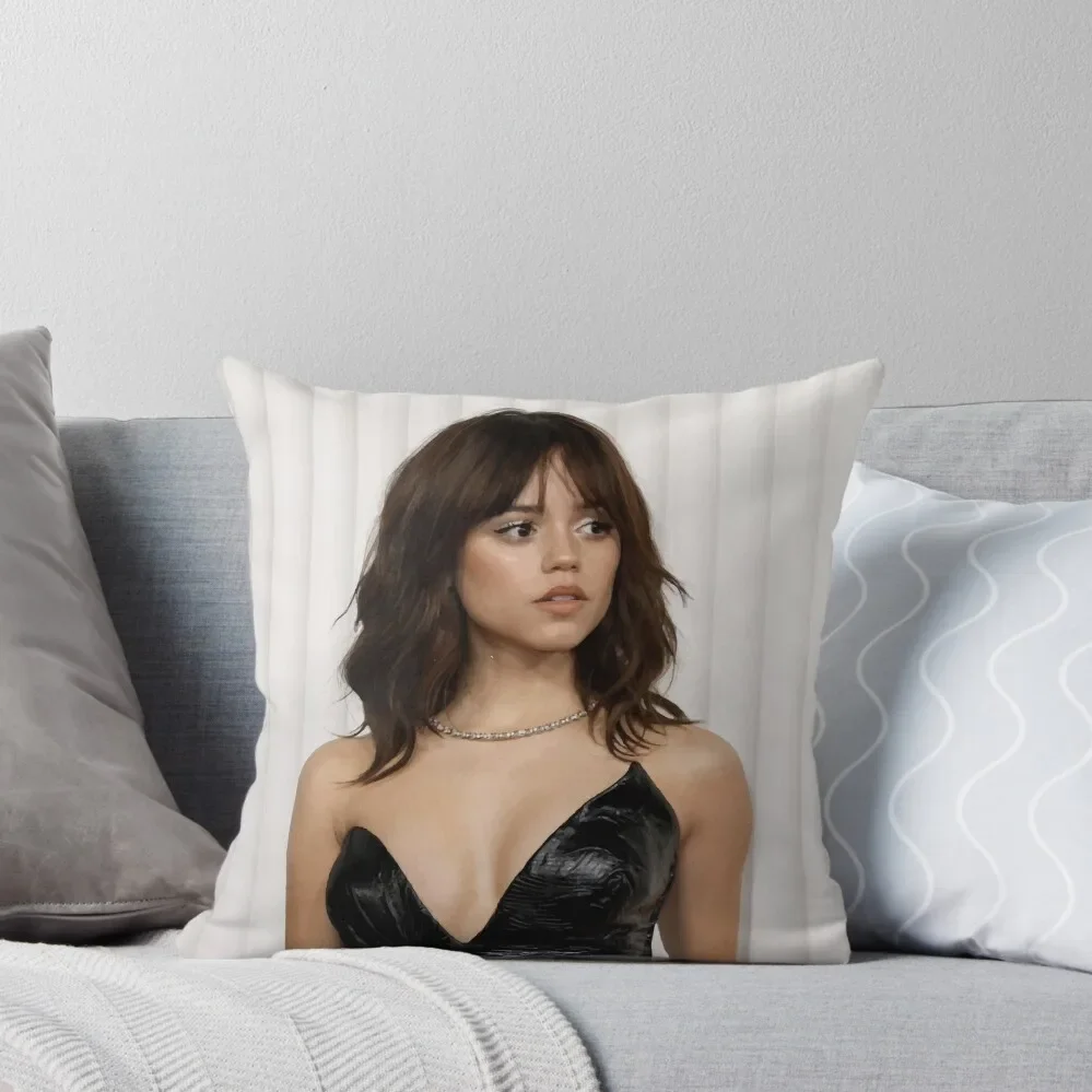 

jenna ortega 2023 Throw Pillow Plaid Sofa Luxury Pillow Case Sofa Pillow Cover Cusions Cover
