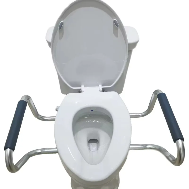 Raised Bidet Toilet Seat for Elderly with Armrest