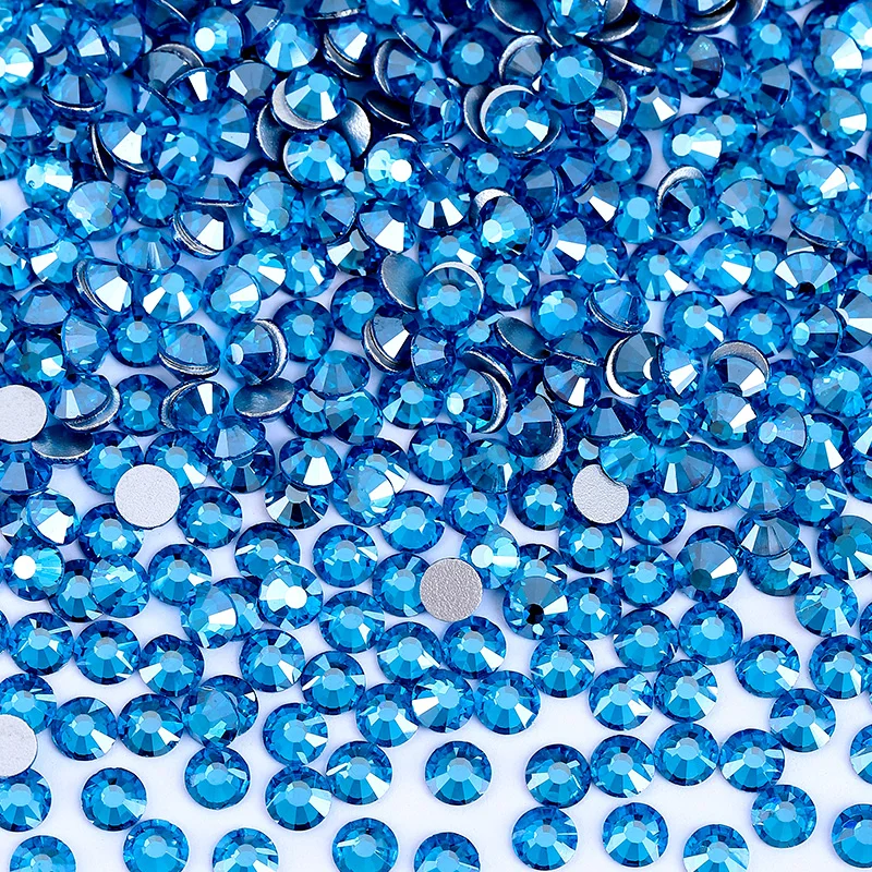 QIAO SS6-SS30 Non-Hotfix Strasssteine Crystal Luster Serie Super Glitzer Glas Flachkristalle für DIY Nagelkunst Schmucksteine – Detail 11