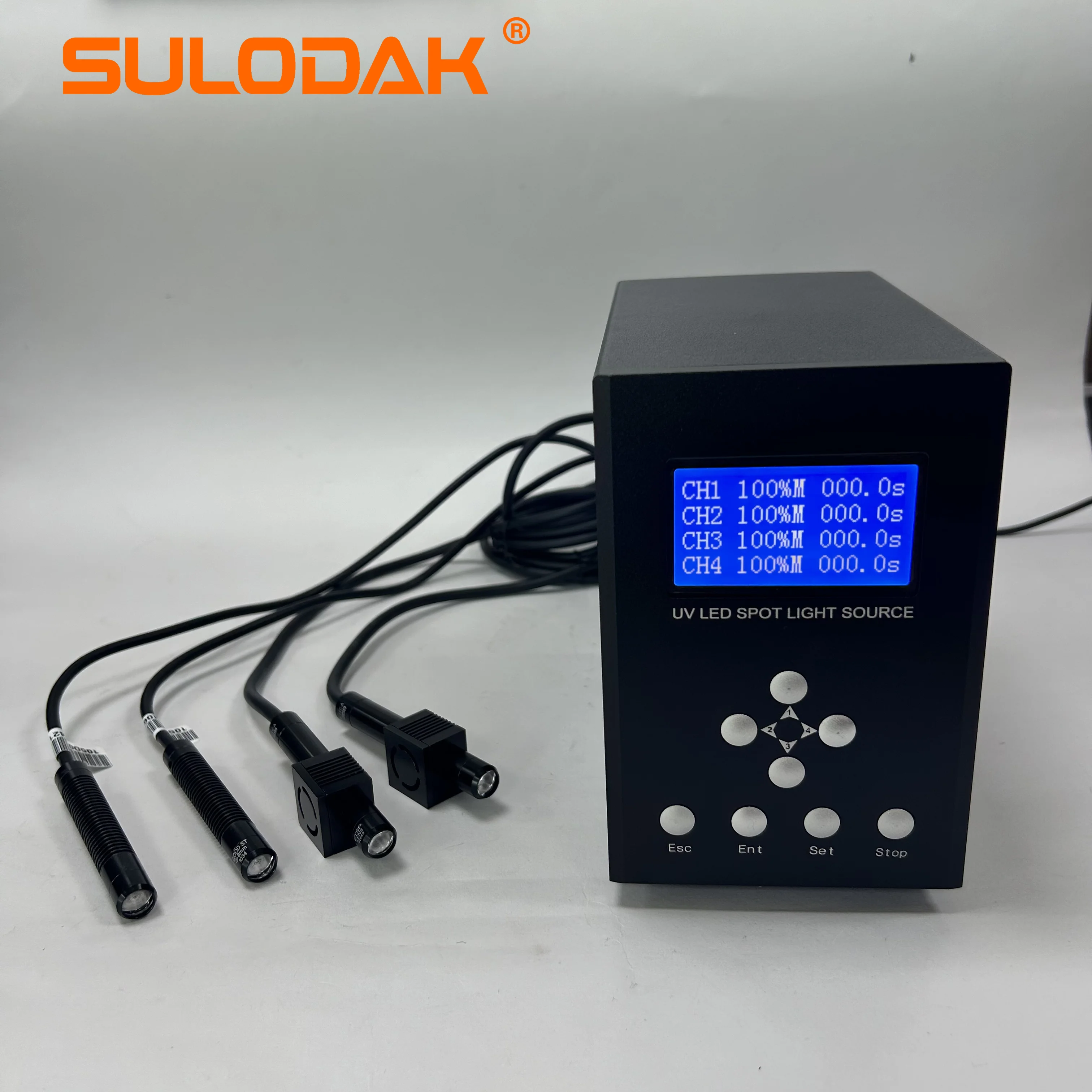 UV LED Point Light Source Irradiation Machine Shadowless Adhesive Photosensitive UV Curing Lamp Customized UV Curing Machine