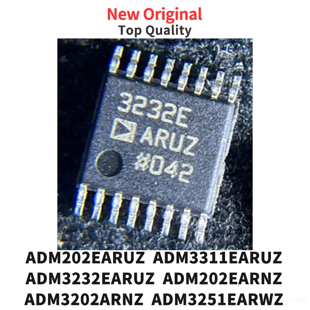 (1 Piece) ADM202EARUZ ADM3311EARUZ ADM3232EARUZ ADM202EARNZ ADM3202ARNZ ADM3251EARWZ ADM3311EARSZ SOP New Original