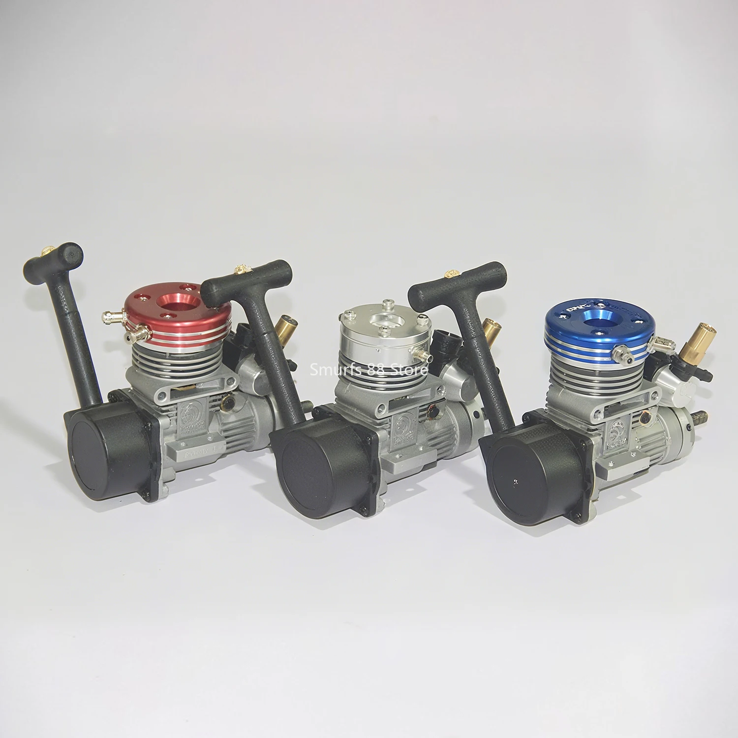 Engine Model RC Modified Methanol Fuel Car Metal Engine 18 Level Water Cooling Version Engine Model Toys Gift