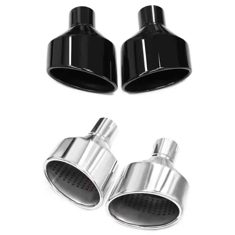 Hot Sale Car Exhaust Tips for A4 A5 A6 A7 304 Stainless Steel Tail Pipe Outlet 150mm for Modified Rear Diffuser