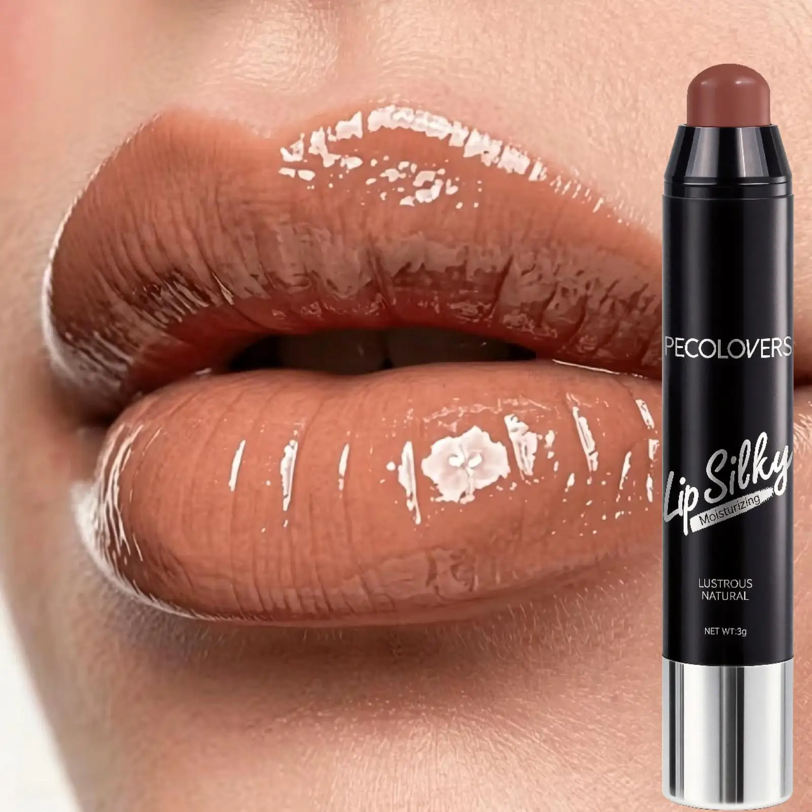 1PC Long-lasting Lip Balm, Hydrating Lip Gloss, high-moisture Cream Formula, Wwaterproof and Stain-resistant Lip Makeup