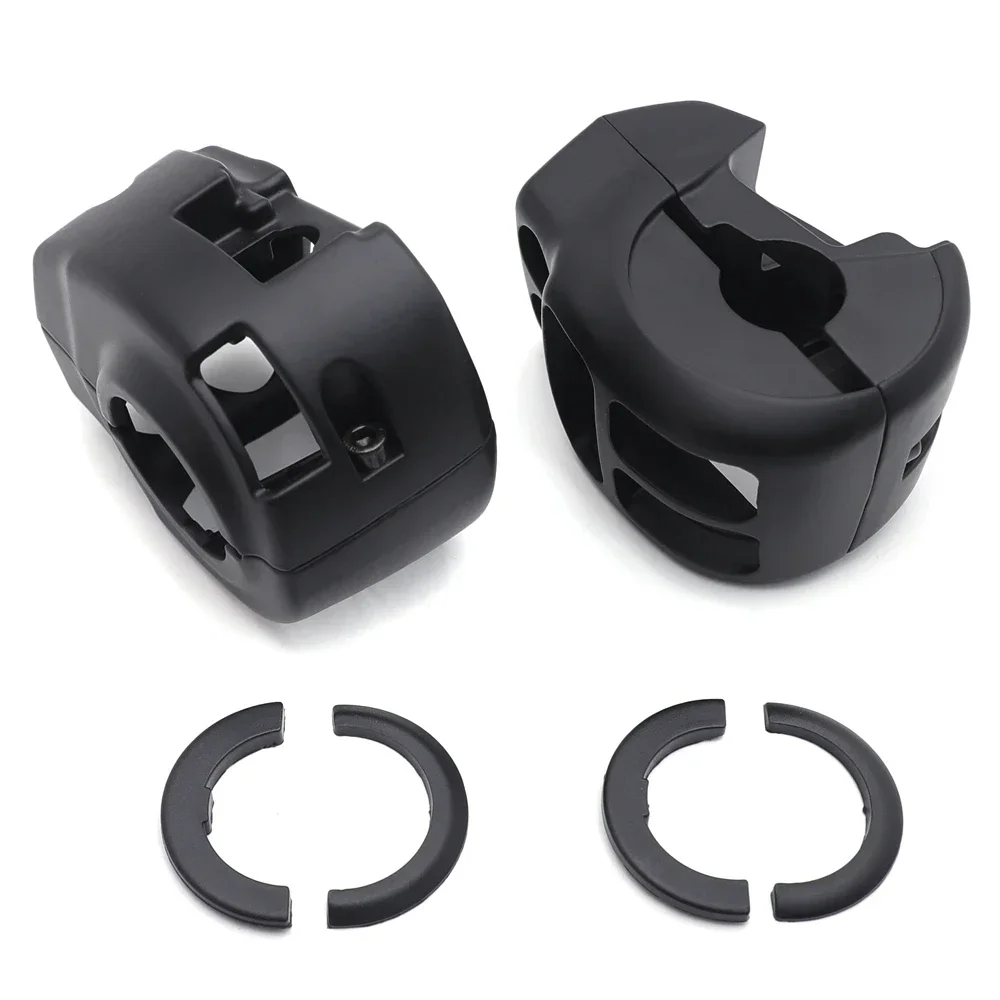 Motorcycle Parts CHROME Switch Housing Cover Kit for Harley Davidson (Aftermarket OEM #71500185) Road King FLHR/Ultra