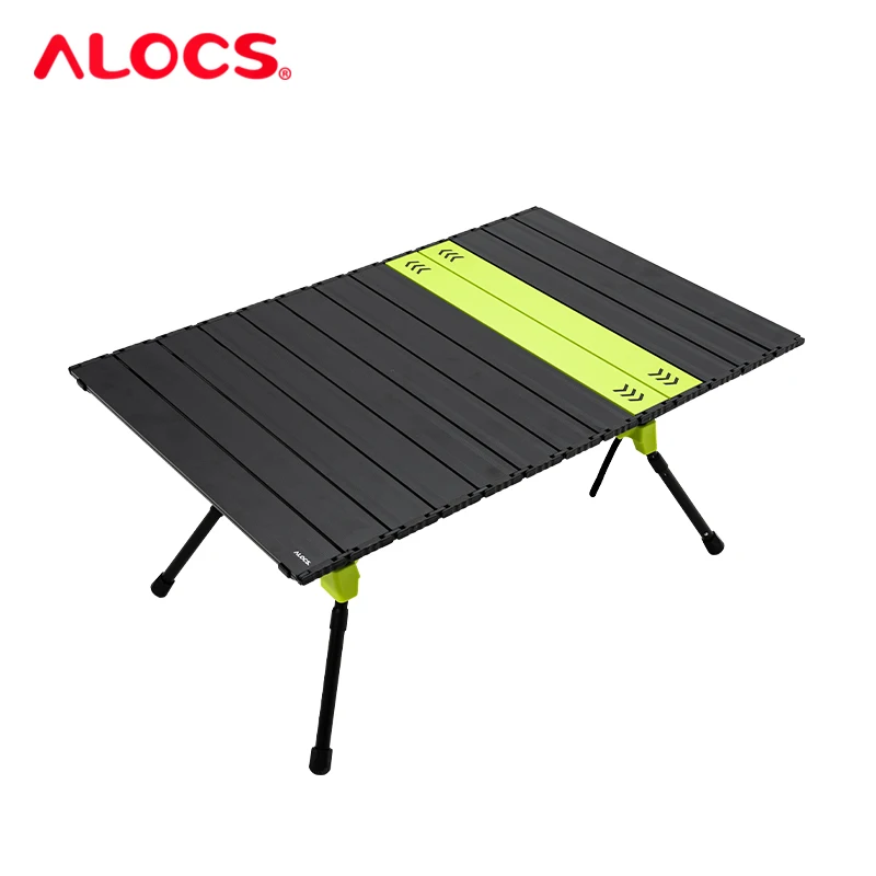 

ALOCS Ultralight Portable Folding Camping Table Foldable Outdoor Dinner Desk High Strength Aluminum Alloy For Barbecue Picnic