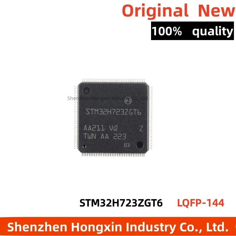 1 piece STM32H723ZGT6 LQFP-144 ARM Cortex-M7 32-bit microcontroller