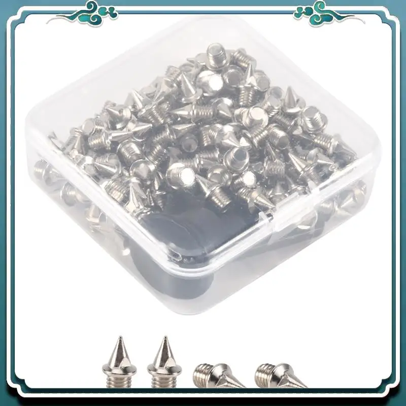 

Reliable 110Pcs Metal Shoe Spikes With Spike Wrench For Track Shoes,For Sprint Sports, Running And Cross Country