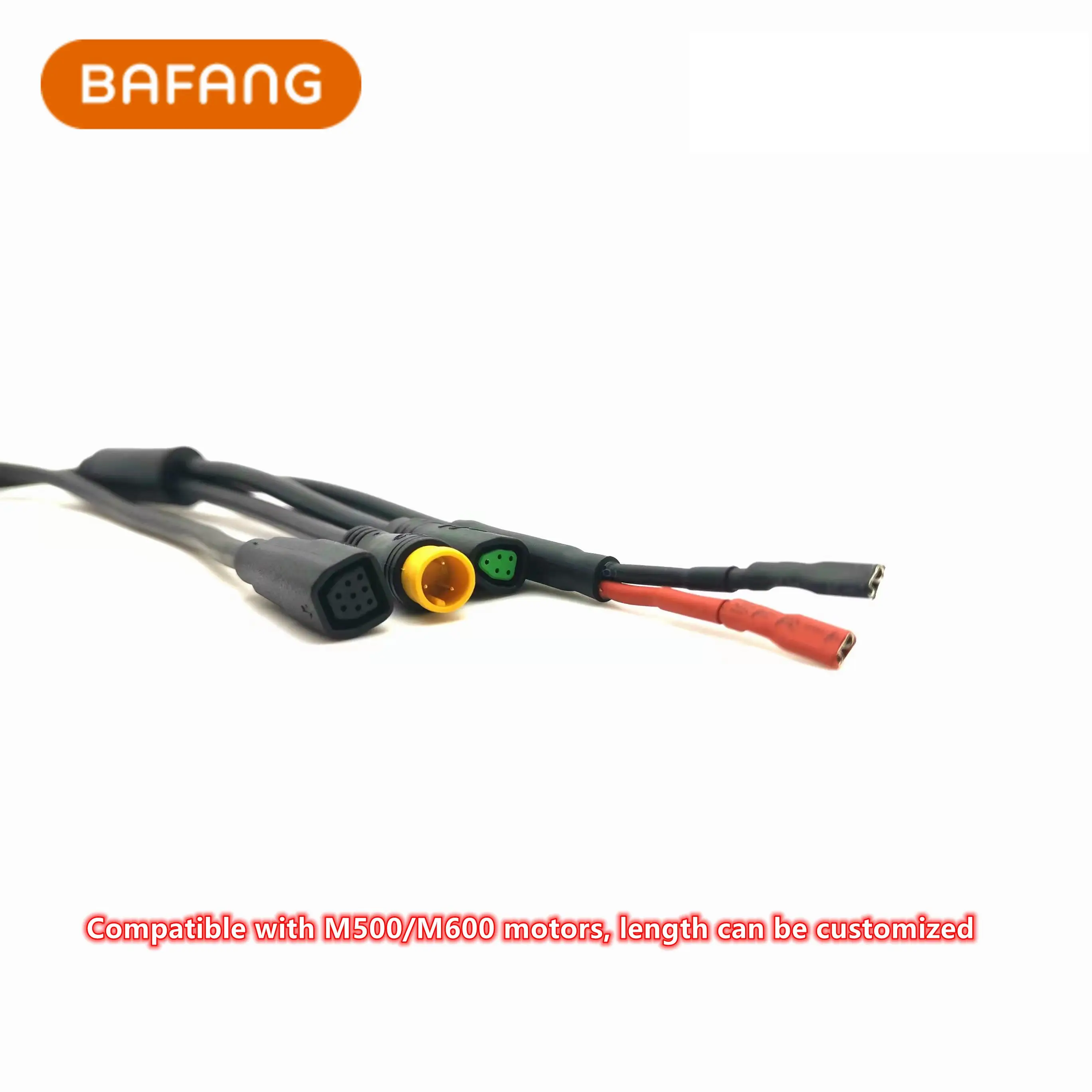 BAFANG Central Motor E-Bike Main Line Display Cable EB-BUS 1T2 1T3 1T4 M500 M600 M510 M820 Throttle Cable 6V Front Light Cable