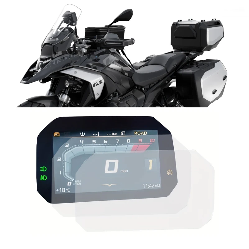 

For BMW R1300GS R 1300 GS R1300 GS R1300GS ADV GS1300 Parts 2023 2024 Dashboard Screen Protector TPU Instrument Film