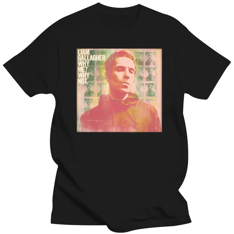 Liam Gallagher  New Album T Shirt Men Black S 5Xl