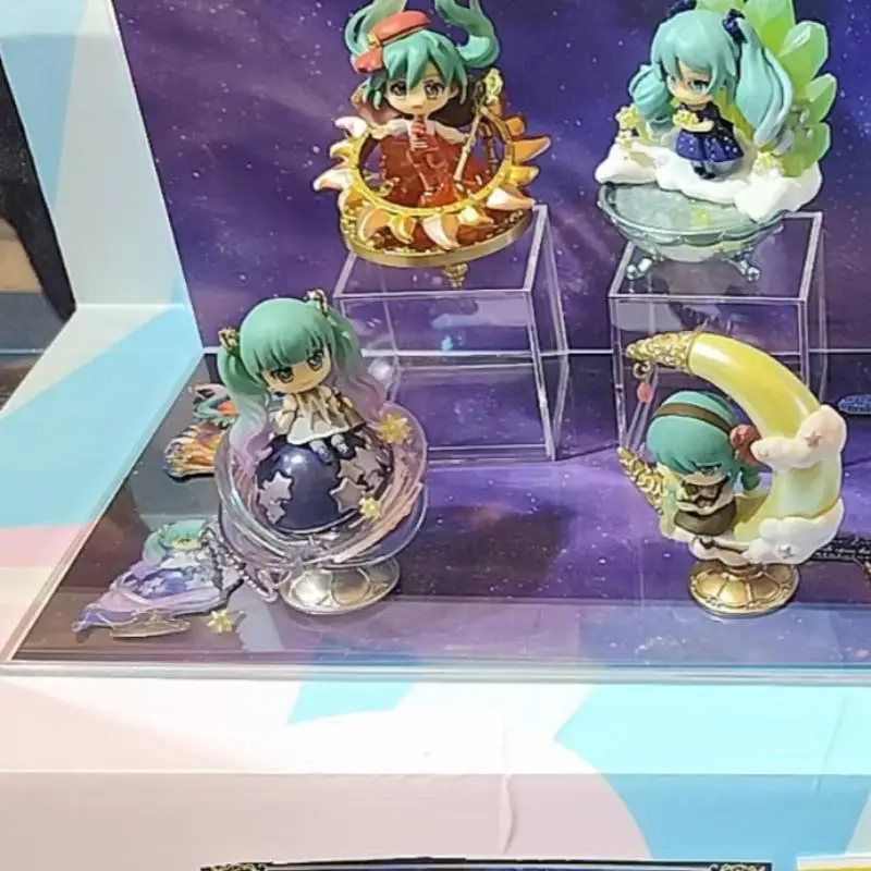 

Hot sale RE-MENT Hatsune Miku Shining story in the night sky Mini miniature scene model Ornament blind box surprise gift
