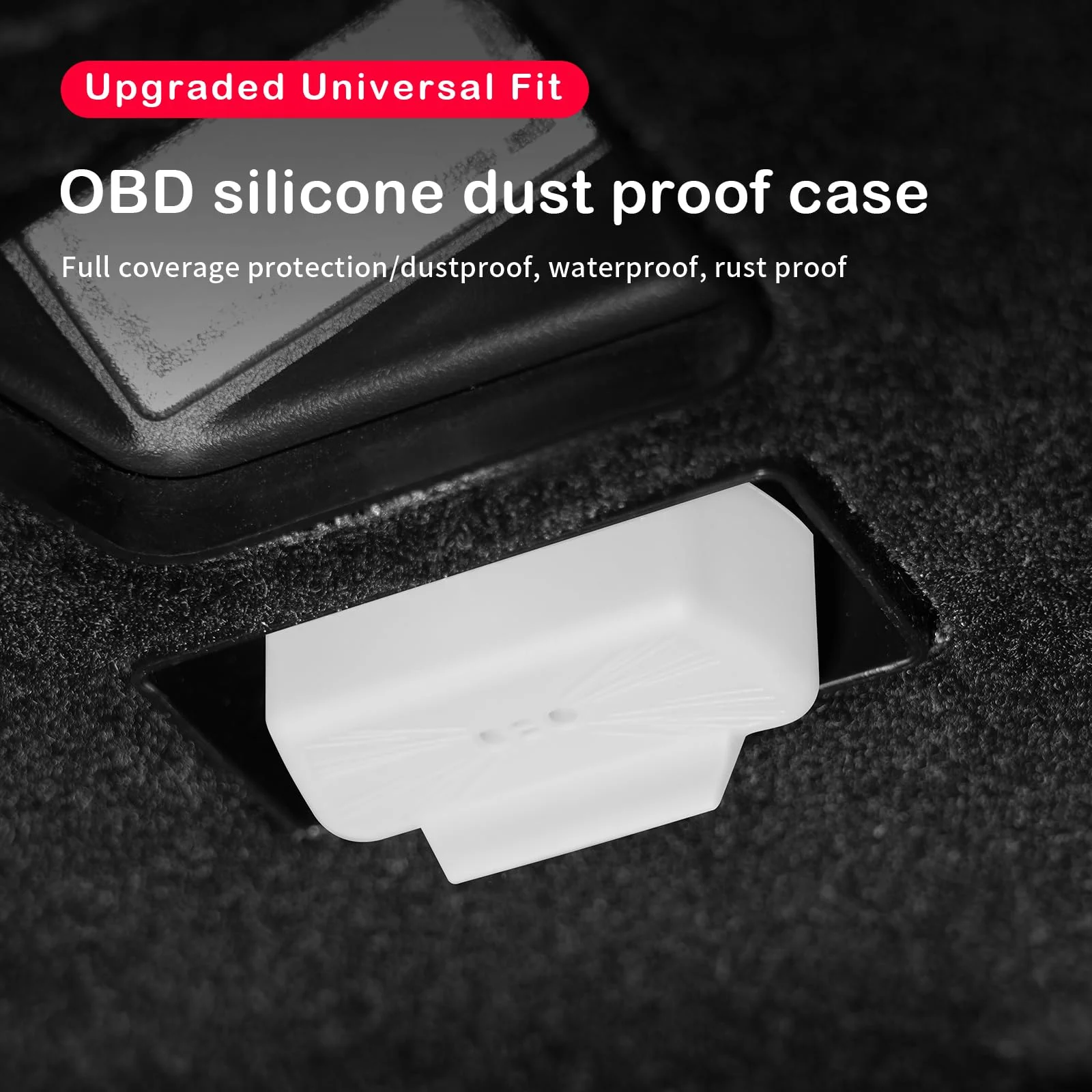 for Tesla OBD port cover, suitable for Model 3/Model Y/X/S, vehicle OBD port waterproof and dustproof protective cover