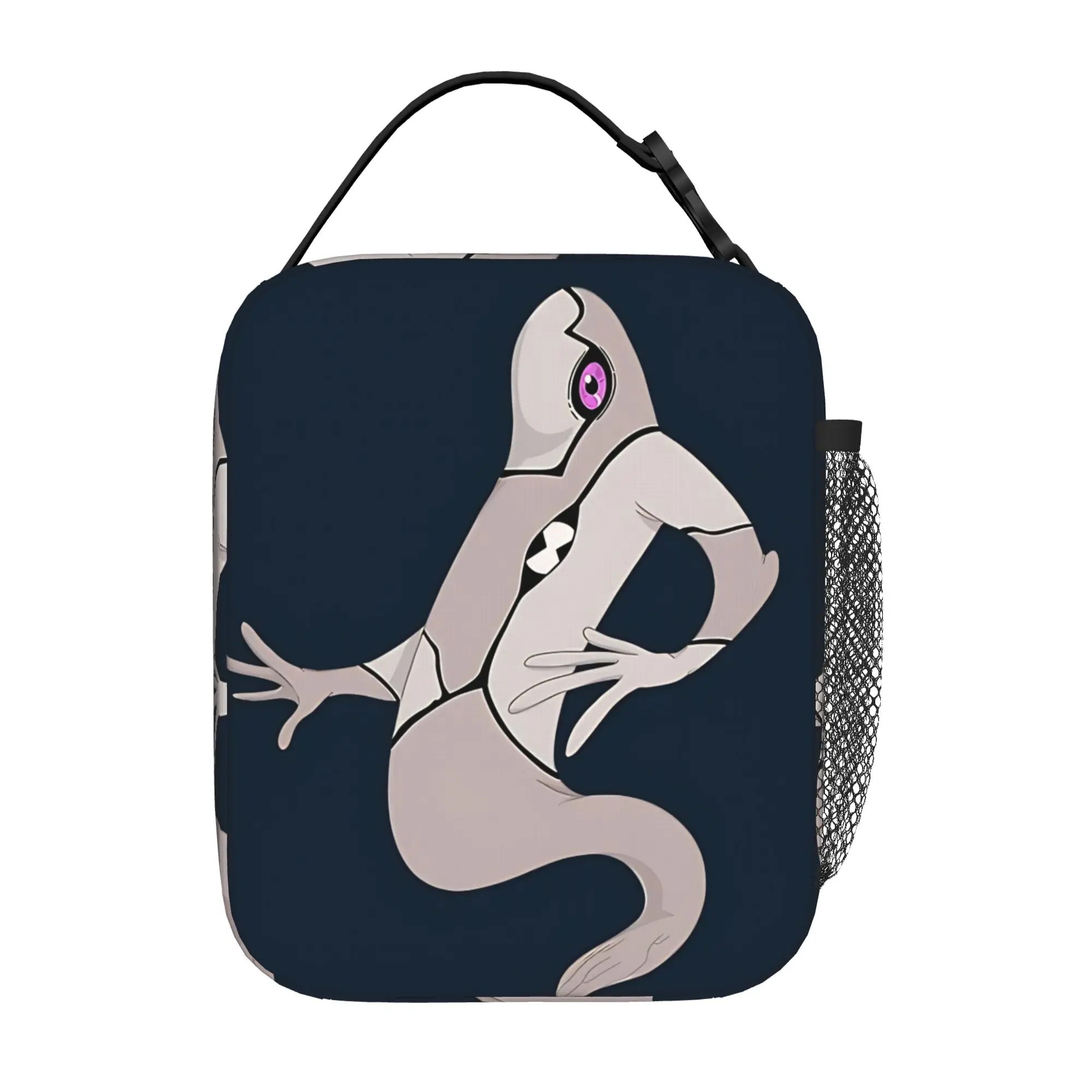 Back to school season  Lunch Bag Ben 10 Ben 10 GhostFreak Vintage Super Quality Multi-Function Lightweight Lunch Bag