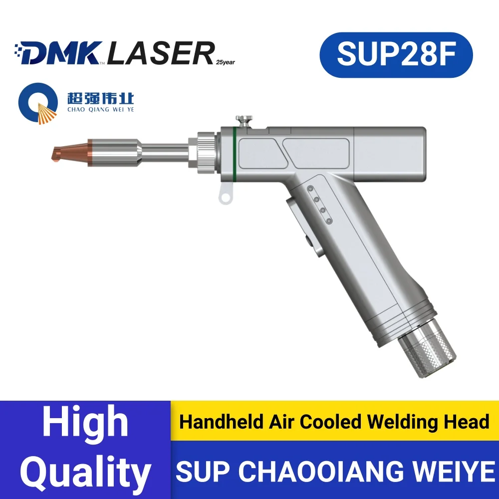 CQWY SUP28F Gefasst handheld air cooling 4 in 1 laser welding head 3000w cleaning/cutting/pass cleanig welder gun with sysytem