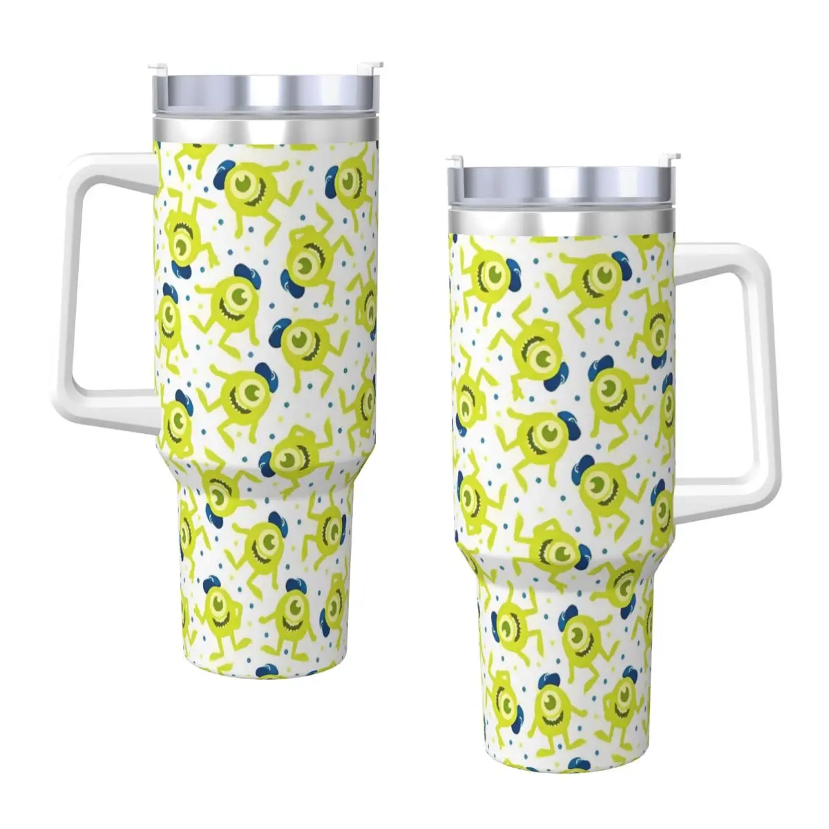 Monsters Inc James P Sullivan Stainless Steel Tumbler Driving Car Mugs 40oz Thermal Mug Heat Preservation Cold Drink Milk Bottle