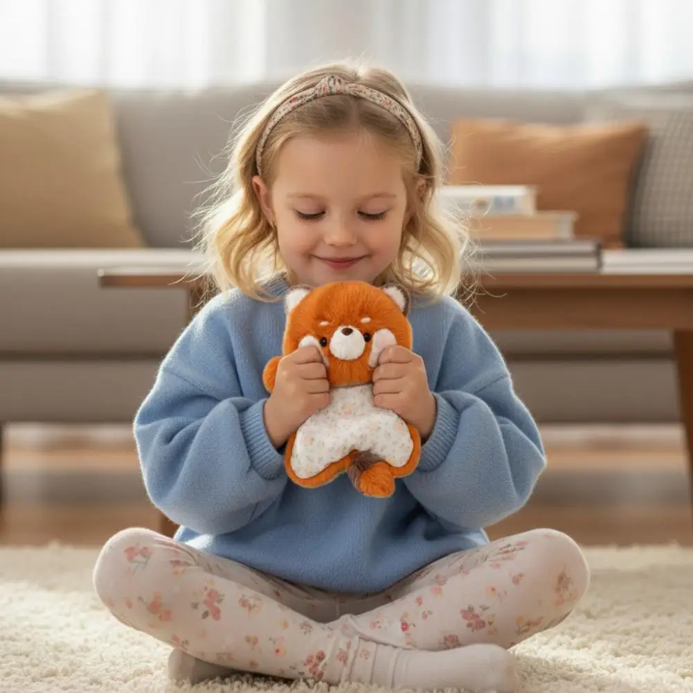 Zachte zitzak pluche pop konijn vos polssteun bureau decor decompressie speelgoed metgezel cadeau voor kantoor thuis