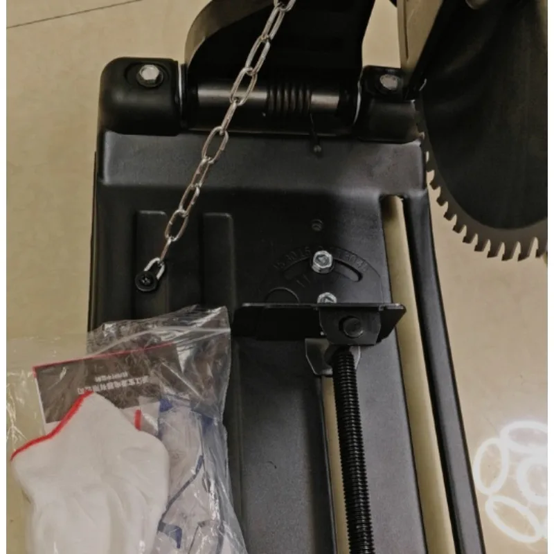 Industrial Metal Cut Off Saw 2400W Cold Cutting Machine For Steel Pipe Angle Iron Rebar Stainless Steel