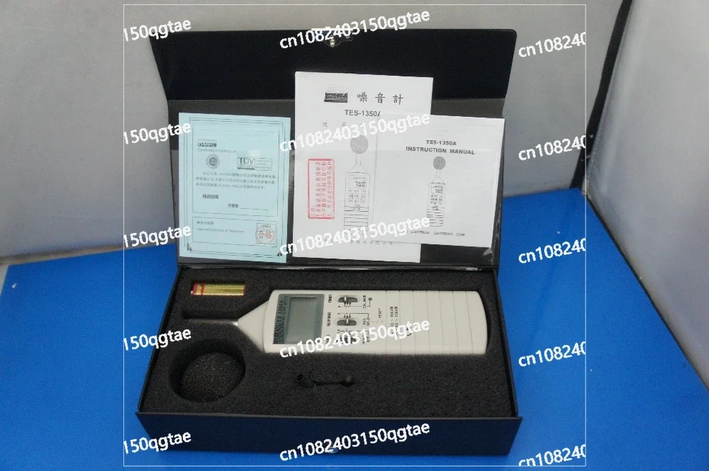 Noise Tester (35-130DB) with Built-in Sound Calibrator and 0.1dB Resolution for Noise Testing