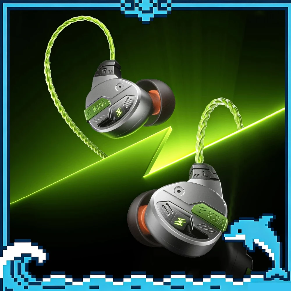 KNA Yaoguang Gaming Earphones Wired In-Ear Headset with Microphone Low Latency Sound Positioning for FPS PC Mobile Esports