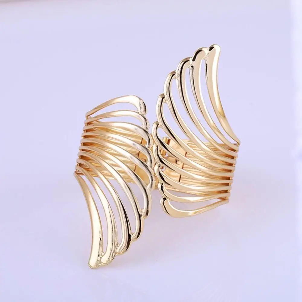 Gold/silvery Creative Minimalistic Metal Wings Pattern Luxury Curtain Holdback Curtain Clip Curtain Tiebacks Home Decor